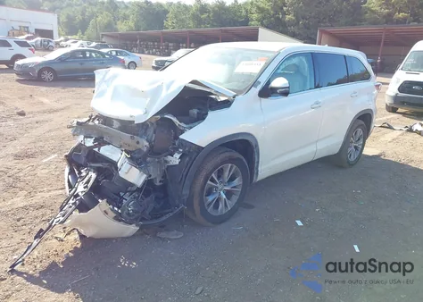 2015 Toyota Highlander Le Plus V6 из США, поврежденный, VIN 5TDZKRFH0FS073393